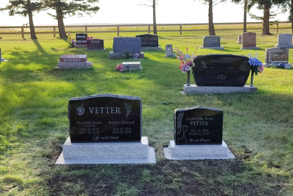 Homestead Memorials monument headstone gravestone